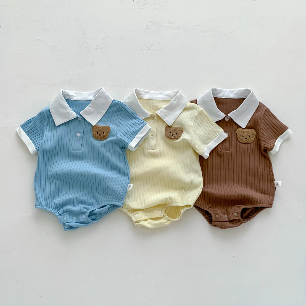 1688 Cute and Comfortable Baby Jumpsuit - Soft and Breathable Cotton Romper for Boys and Girls